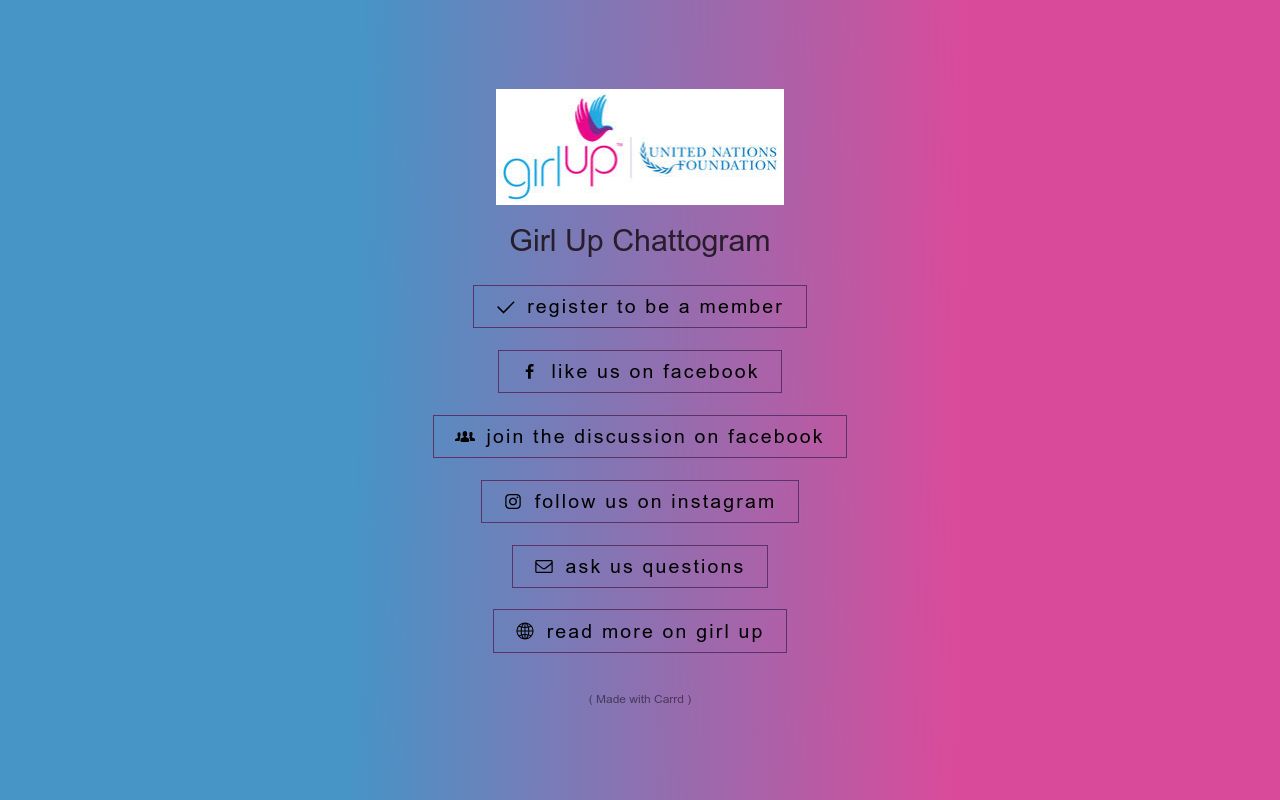 Girl Up Chattogram